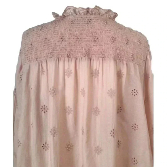 Anthropologie Othilia Melody Cotton Eyelet Blouse - Picture 10 of 12